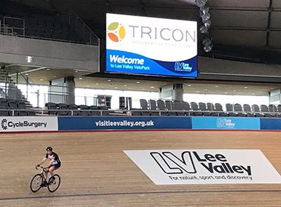 Tricon takeover the London Velodrome